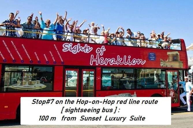 Sunset Luxury Suite - Rooftop Apartment In The City Center Heraklion  Екстер'єр фото