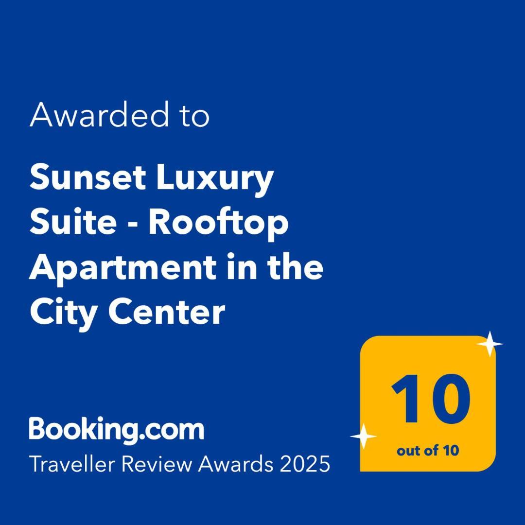 Sunset Luxury Suite - Rooftop Apartment In The City Center Heraklion  Екстер'єр фото